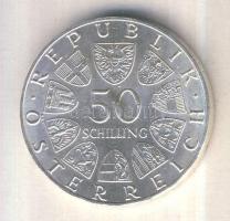 Ausztria 1978. 50Sch Ag "Franz Schubert" T:1- 
Austria 1973. 50 Schilling Ag "Franz S...