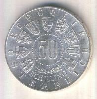 Ausztria 1963. 50Sch Ag "Tirol 600 éve egyesült Ausztriával" T:1-
Austria 1963. 50 Schilli...