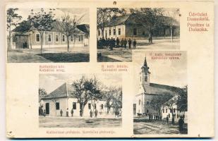 Dusnok Katolikus plébánia, iskola és templom (b)