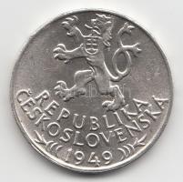 Csehszlovákia 1949. 100K Ag "Iglói bányászat 700. évfordulója" T:2
Czechoslovakia 1949. 10...