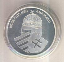 DN "Nemzetünk nagyjai - Szent István" Ag(0.999) emlékérem (10,37g) T:PP
