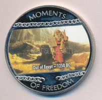 Libéria 2004. 10$ "Szabadság pillanatai-Mózes kivezeti népét Egyiptomból i.e. 1250." multi...
