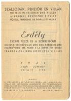 1941 Erdély északi része ls a Székelyföld - Szállodák, penziók és villák. 16p.