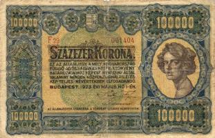 1923. 100.000K T:III/IV