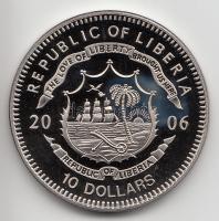Libéria 2006. 10$ "Szabadság pillanatai - Dayton-i szerződés 1995." multicolor T:PP
Liberi...