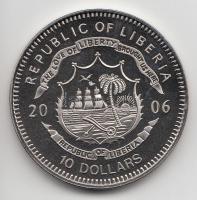 Libéria 2004. 10$ "Szabadság pillanatai-Varsói gettófelkelés 1943" multicolor T:PP tanúsít...