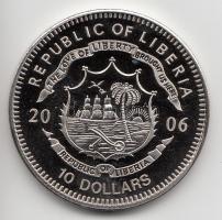 Libéria 2006. 10$ "Szabadság pillanatai - Magellán a föld körül 1522." multicolor T:PP tan...