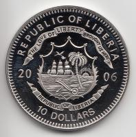 Libéria 2006. 10$ "Szabadság pillanatai - Amerikai polgárháború 1865" multicolor T:PP tanú...
