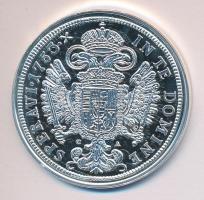 Magyar tallérok utánveretben "Lotharingiai Ferenc Tallérja 1753." Ag (0,999) 20g T:exPP(pe...