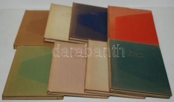 Az angol líra kincsesháza I-VIII. köt. Vál., szerk. Bartos Tibor. Bp., 1958, Európa. Kiadói egészvás...