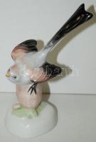 Aquincumi madár, jelzett, kézzel festett, 15×12 cm