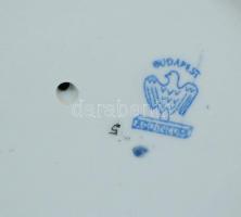 Aquincumi madár, jelzett, kézzel festett, 15×12 cm