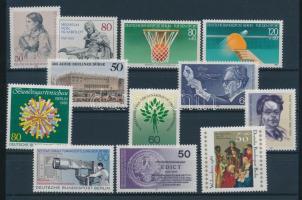 12 klf bélyeg, teljes sorok vagy önálló bélyegek, 12 different stamps, full sets or individual stamps