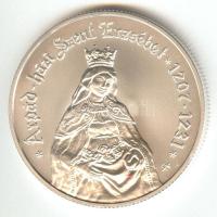 2007. 5000Ft Ag "Árpád-házi Szent Erzsébet" T:BU Csak 4000db!