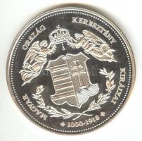 DN "Magyarország Keresztény Királyai / I. Mátyás 1458-1490" Ag(0.333) emlékérem, (20g/38,6...