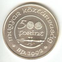 1992. 500Ft "Szent László" Ag T:BU