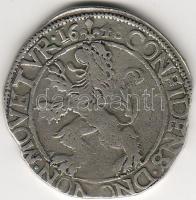 Hollandia/Friesland 1648. "Löwen-Dalder"/tallér ezüst T:4