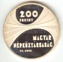 1975. 200Ft Ag "Magyar Tudományos Akadémia" T:PP