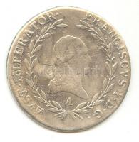 Ausztria 1808A 20Kr Ag "II. Ferenc" T:3
Austria 1808A 20 Kreuzer Ag "Franz II" C...