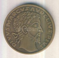 Szolláth György (1927-) 1982. "MÉE XII. Vándorgyűlése / Marcus Aurelius" Br emlékérem (42m...