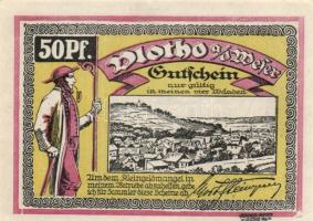 Német Birodalom / Weimari Köztársaság / Lippspringe / Colditz / Freienwalde /  1921. 50Pf (4x) T:I,I...