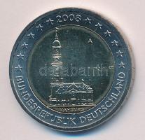 Németország 2008. 2 "Hamburg St. Michel templom" T:1,1-
Germany 2008. 2 Euro "Hambur...
