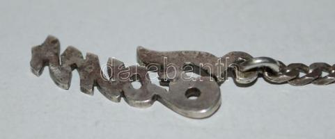 2db ezüst (Ag) lánc (sérült) / 
Silver necklaces with fault, 11,5gr