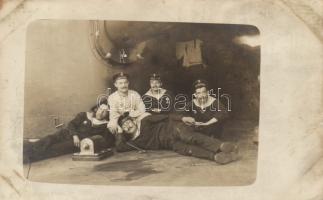 SMS Erzherzog Friedrich, mariners, original photo
