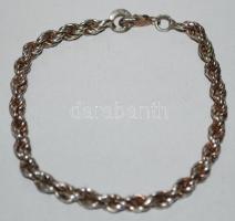 Ezüst (Ag) karkötő /  Silver bracelet, 6,1gr