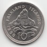 Falkland-szigetek 1998. 10p T:1 Falkland Islands 1998. 10 pence C:Unc