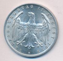 Német Birodalom/Weimari Köztársaság 1922J 3M Alu T:1-
Germany/Weimar Republic 1922J 3 Mark Alu C:AU