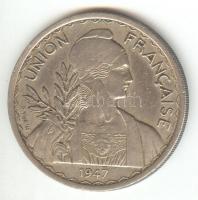 Francia Indokína 1947. 1P T:2-
French Indo-China 1947. 5 Piastre C:VF