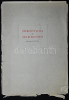 Derkovits Gyula és Dési Huber István 16 grafikája 1949, 2 db hiányzik, Dési: Overallos munkás, Pásztorleány bivalyokkal, mappa szakadt az ofszeteknek semmi bajuk