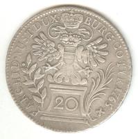 Ausztria 1765. 20Kr Ag Mária Terézia T:3 Austria 1765. 20 Kreuzer Ag "Maria Theresia" C:F