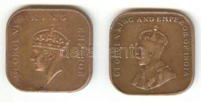 Malaya 1940. 1c + Straits Settlements 1920. 1c T:2,2-
Malaya 1940. 1 cent + Straits Settlements 1920...