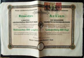 1882. "Magyar szent korona országainak vörös-kereszt egylete" Kisorsolási kötvény 5Ft-ról ...