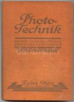Phototechnik. Fachzeitschrift für alle Zweige der Photographie. No. 1-12. Dresden, 1927, Zeiss Ikon....