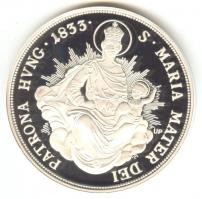 Magyar tallérok utánveretben "I. Ferenc Tallérja 1833." Ag (0,999) 20g T:PP csak 2000db!