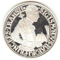 Magyar tallérok utánveretben "Báthory Zsigmond Tallérja 1589." Ag (0,999) 20g T:PP csak 2000db!