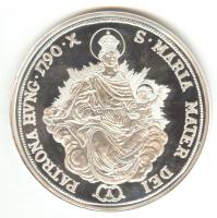 Magyar tallérok utánveretben "II. Lipót Tallérja 1790." Ag (0,999) 20g T:PP csak 2000db!