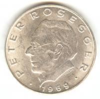 Ausztria 1969. 25Sch Ag "Peter Rosegger" T:1- 
Austria 1969. 25 Schilling Ag "Peter R...