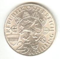 Ausztria 1959. 25Sch Ag "Johann főherceg" T:2 Austria 1959. 25 Schilling Ag "Archduke Johann" C:XF