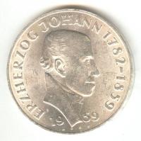 Ausztria 1959. 25Sch Ag "Johann főherceg" T:2
Austria 1959. 25 Schilling Ag "Archduke...
