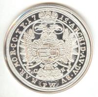 Magyar tallérok utánveretben "III. Károly Tallérja 1619." Ag (0,999) 20g T:PP csak 2000db!