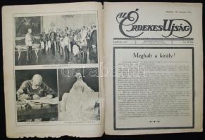 1916 Az Érdekes Újság két rendkívüli száma: I. Ferenc József haláláról, valamint IV. Károly és Zita ...