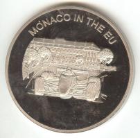 Máltai Lovagrend 2004. 100L "Monaco az EU-ban" T:PP  Sovereign Order of Malta 2004. 100 Liras "Monaco in the EU" C:PP