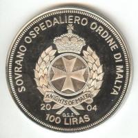 Máltai Lovagrend 2004. 100L "Portugália az EU-ban" T:PP 
Sovereign Order of Malta 2004. 10...