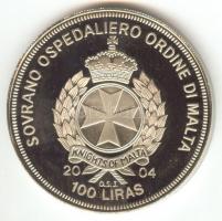 Máltai Lovagrend 2004. 100L "Németország az EU-ban" T:PP
Sovereign Order of Malta 2004. 10...