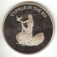 Máltai Lovagrend 2004. 100L "Ciprus az EU-ban" T:PP  Sovereign Order of Malta 2004. 100 Liras "Cyprus in the EU" C:PP