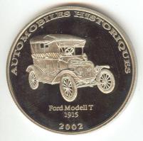 Kongó 2002. 10Fr "Ford Modell T 1915" T:PP
Congo 2002. 10 Francs CuNi "Ford Modell T ...
